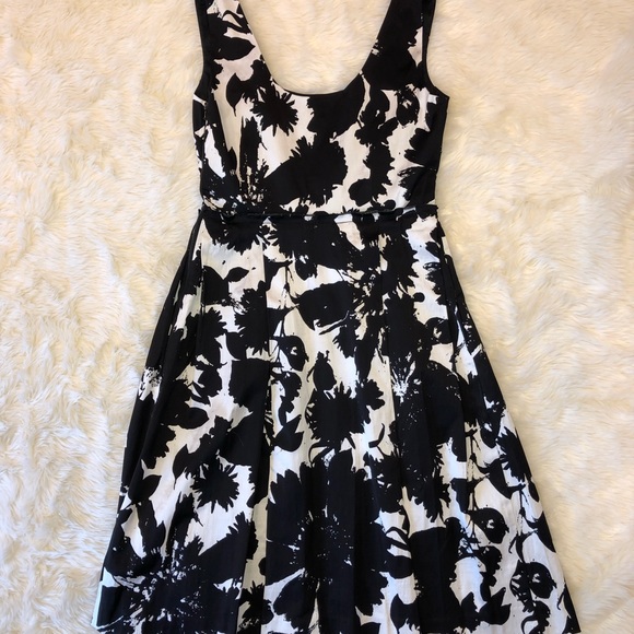 Ann Taylor Black and White Dress - Picture 6 of 8